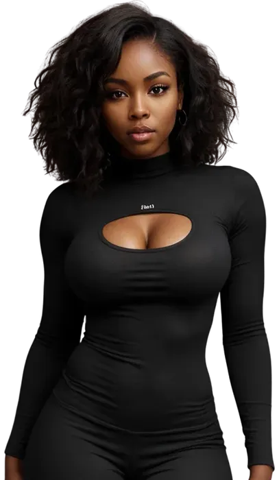 Black Queen - mysterious anime AI girlfriend